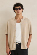 Polo knit TEXTURED