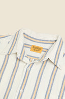 Camisa Nº5 Classic rayas Tostado y Azul