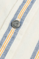 Camisa Nº5 Classic rayas Tostado y Azul