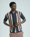 Polo knit VELZY SIMPLE STRIPE