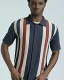 Polo knit VELZY SIMPLE STRIPE