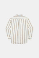 Camisa Nº5 Classic rayas Tostado y Azul