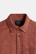 Camisa ABSTRACT PIED POULE Granate