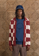 Cardigan SQUARE CHECKERBOARD