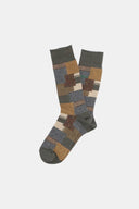 Calcetines PATCHWORK Khaki