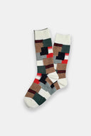 Calcetines PATCHWORK Off White