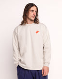 Sudadera FREE MIND Gris perla