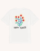 Camiseta HAPPY FLOWER Off White