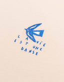 Camiseta LIFE DANCE Crema