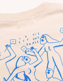 Camiseta LIFE DANCE Crema